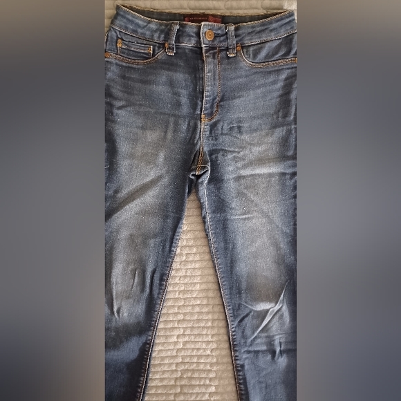 No Boundaries Stretch Dark Denim Jegging (7) - Picture 3 of 3